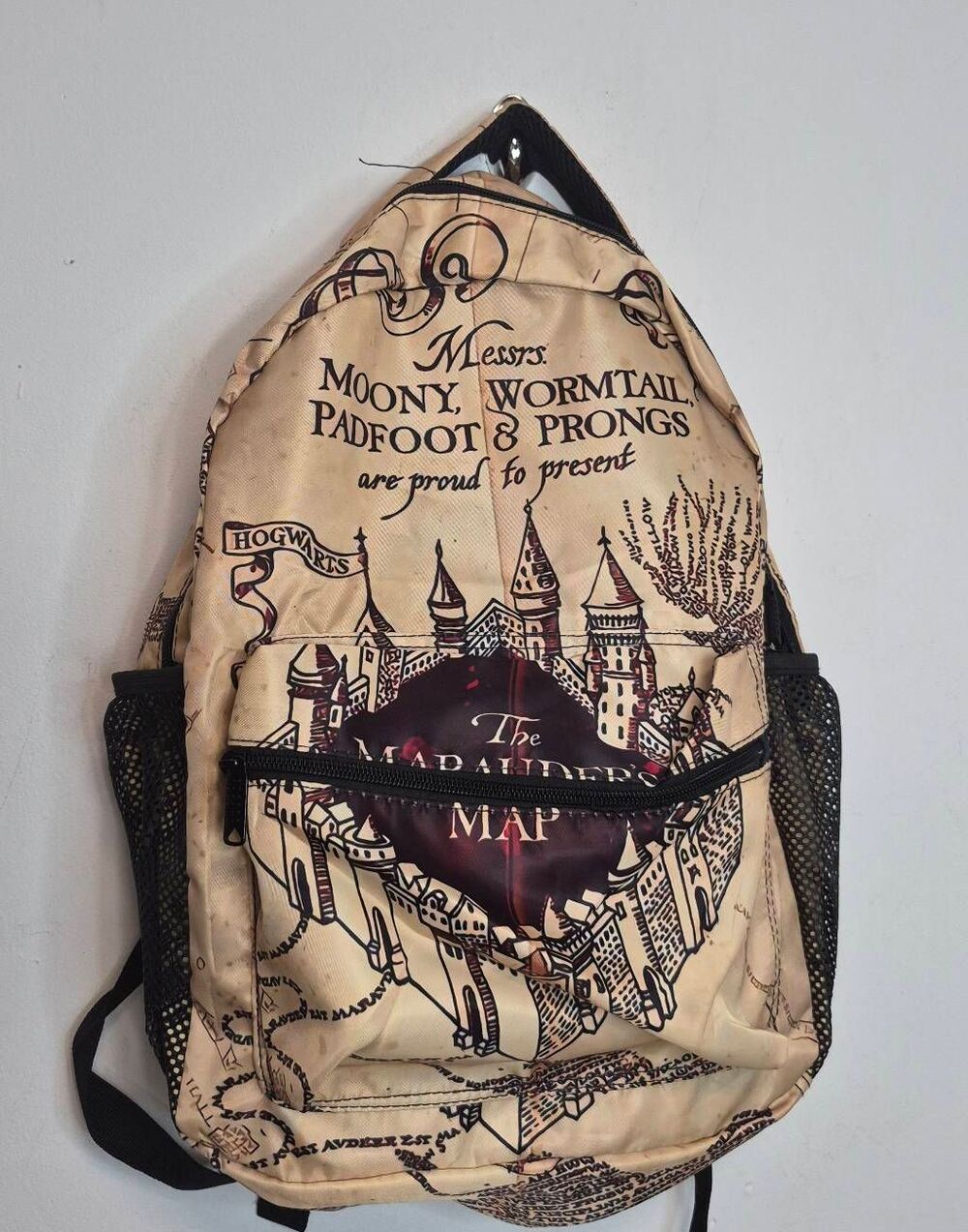 Harry Potter Maurauder map backpack - Picture 5 of 8